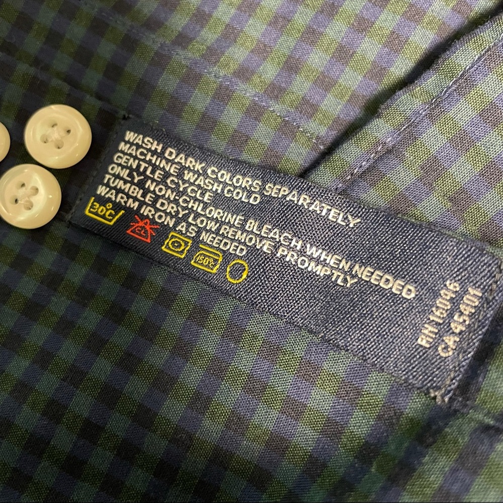 Nautica Men’s Long Sleeve Shirt Spread Col… - Picture 10 of 11
